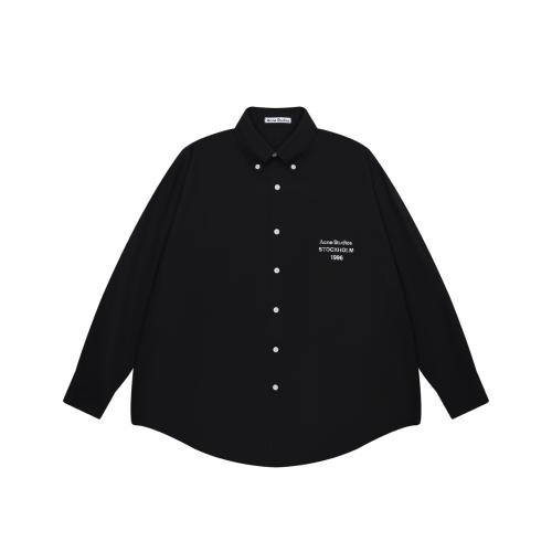 Stockholm 1996 Pocket Logo Oversized Button Down Shirt