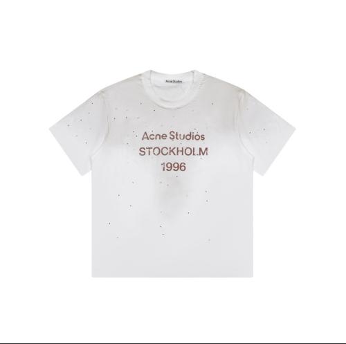 Stockholm 1996 Washed Gradient Rhinestone Oversized T-shirt