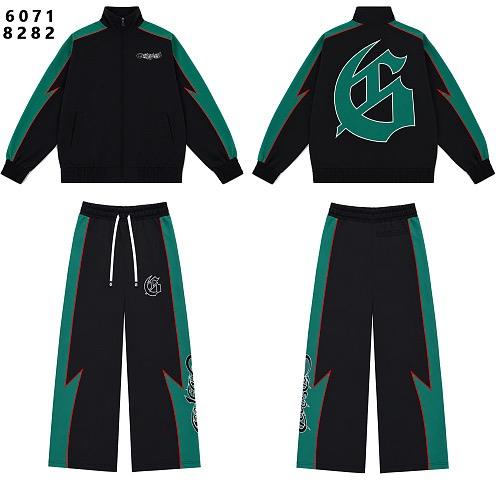 Godspeed Green Black Lightning G Logo Zip Tracksuit Set
