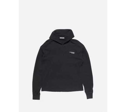 Half Zip Logo Long Sleeve Polo Sweatshirt