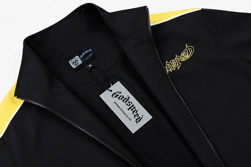 Godspeed Blue Black Lightning G Logo Zip Tracksuit Set