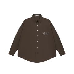 Stockholm 1996 Pocket Logo Oversized Button Down Shirt