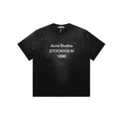 Stockholm 1996 Washed Gradient Rhinestone Oversized T-shirt