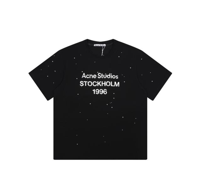 Stockholm 1996 Rhinestone Splatter Oversized T-shirt