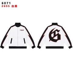 Godspeed White Black Lightning G Logo Zip Tracksuit Set