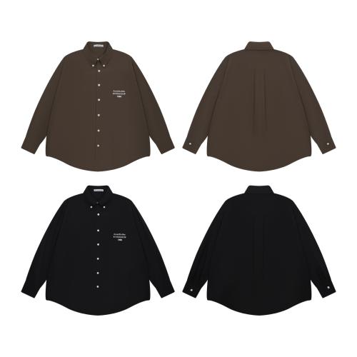 Stockholm 1996 Pocket Logo Oversized Button Down Shirt