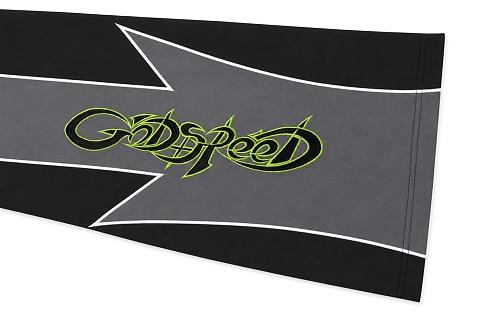 Godspeed Gray Black Lightning G Logo Zip Tracksuit Set