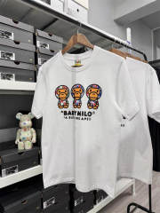 BAPE EU Collection Three Baby Milo Camo Graphic Short Sleeve T-shirt