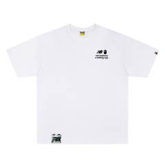 BAPE x New Bal*nce Co-branded Camo Ape Head Dual Style Short Sleeve T-shirt