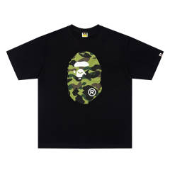 BAPE Classic Camo Ape Head Graphic Short Sleeve T-shirt