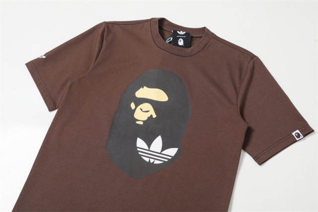 Originals × BAPE Co-branded SSL Jersey Oversized Cotton Short Sleeve T-shirt