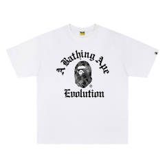 BAPE x EVOLUTION SS26 Nicholas Tse Co-branded Ape Head Butterfly Graphic Short Sleeve T-shirt
