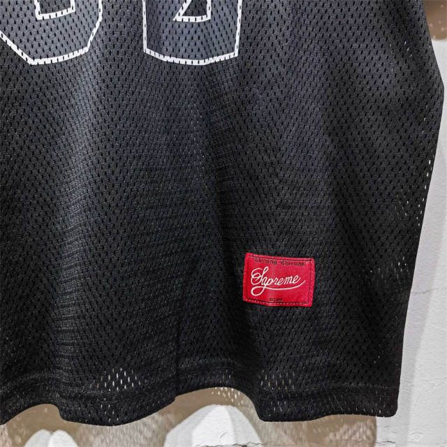 Suprem* SSx24 Week6 Spiderweb Football Jersey Mesh Short Sleeve Jersey