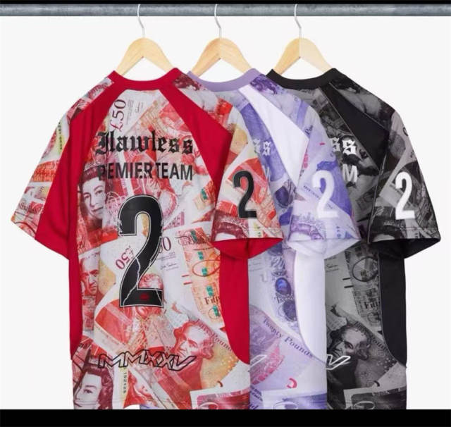 Suprem* FW25 Week14 Pound Sterling Full Print Football Jersey