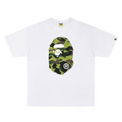 BAPE Classic Camo Ape Head Graphic Short Sleeve T-shirt