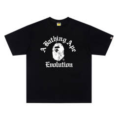 BAPE x EVOLUTION SS26 Nicholas Tse Co-branded Ape Head Butterfly Graphic Short Sleeve T-shirt