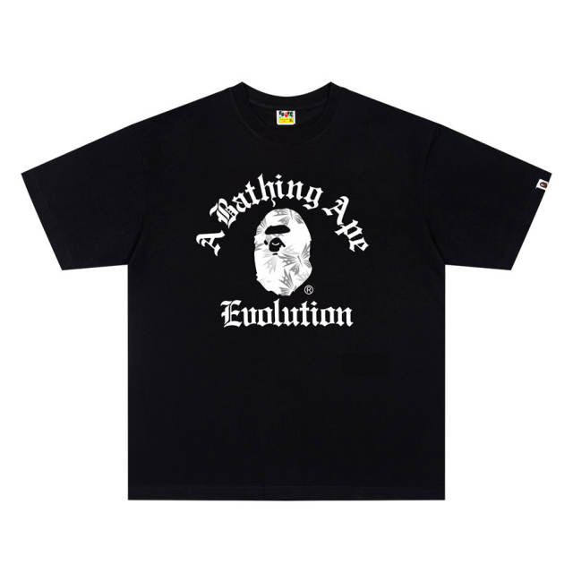 BAPE x EVOLUTION SS26 Nicholas Tse Co-branded Ape Head Butterfly Graphic Short Sleeve T-shirt