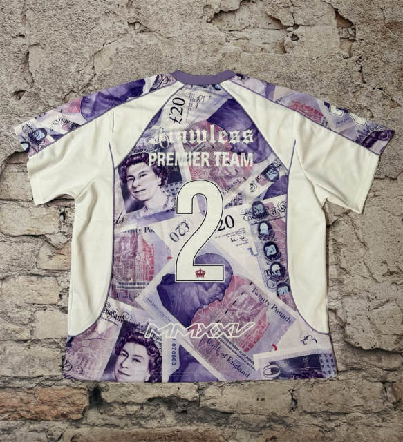 Suprem* FW25 Week14 Pound Sterling Full Print Football Jersey