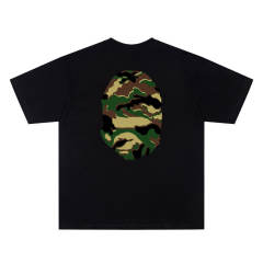 BAPE SS26 Classic Jungle Camo Ape Head Short Sleeve T-shirt