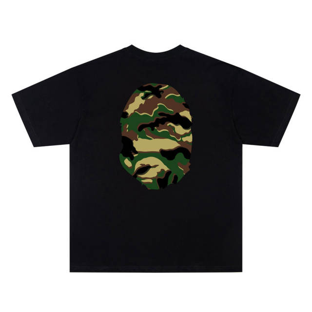 BAPE SS26 Classic Jungle Camo Ape Head Short Sleeve T-shirt
