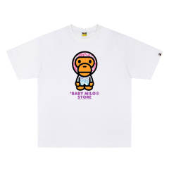 Bape Baby Milo T-Shirt Black White