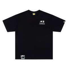 BAPE x New Bal*nce Co-branded Camo Ape Head Dual Style Short Sleeve T-shirt