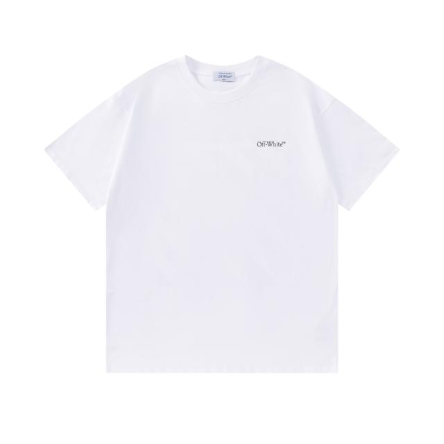 OW Renaissance Angel Sketch Diagonal Stripe Dual Print Short Sleeve T-shirt