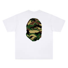 BAPE SS26 Classic Jungle Camo Ape Head Short Sleeve T-shirt