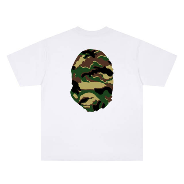 BAPE SS26 Classic Jungle Camo Ape Head Short Sleeve T-shirt