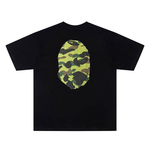 BAPE Classic Camo Ape Head Graphic Short Sleeve T-shirt