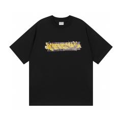 BLCG Crack Mirror Sport Logo Black Oversized Tee
