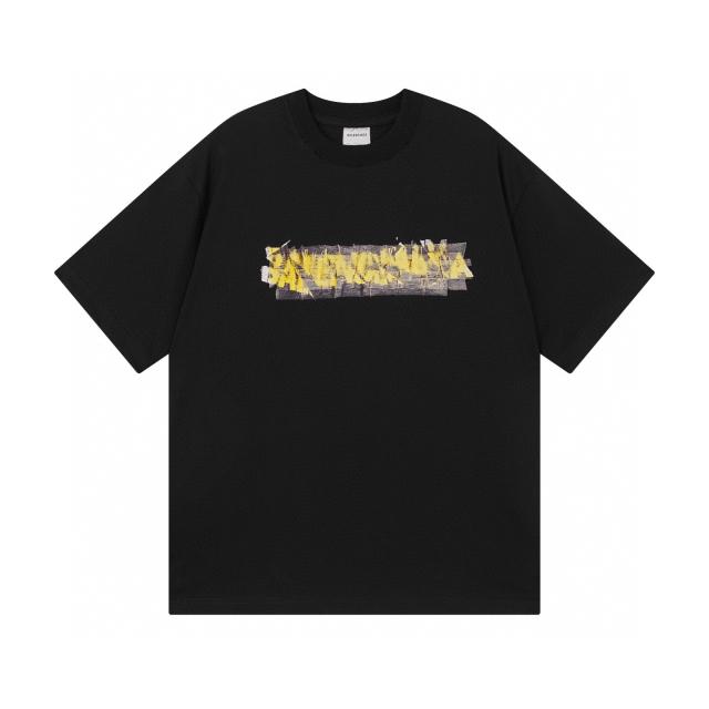 BLCG Crack Mirror Sport Logo Black Oversized Tee