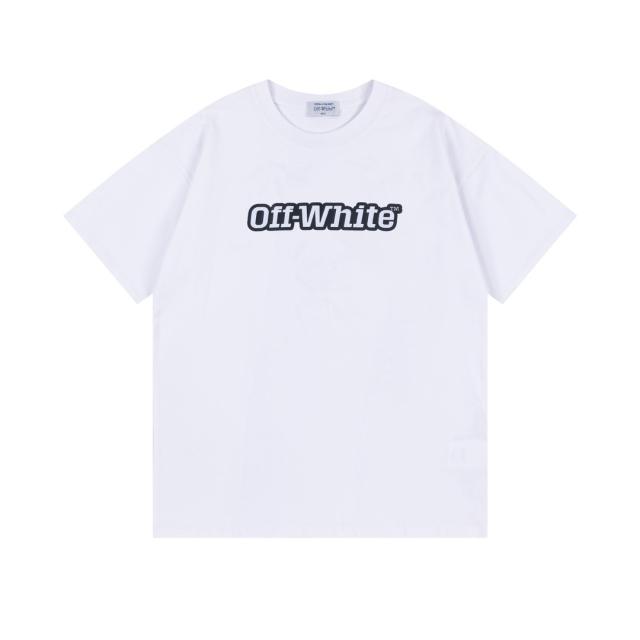 OW Double Outline Front Logo Short Sleeve T-shirt