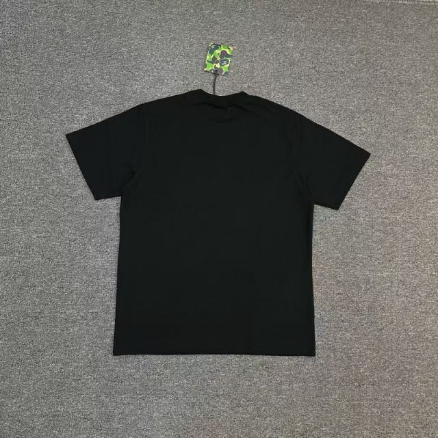 1:1 Quality Bape Ape Big Ape Logo T-Shirt Black White