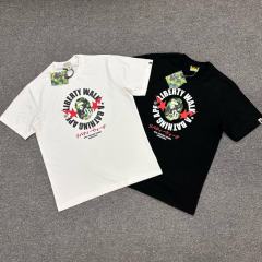 1:1 Quality Bape A Bathing Lightning T-Shirt Black White