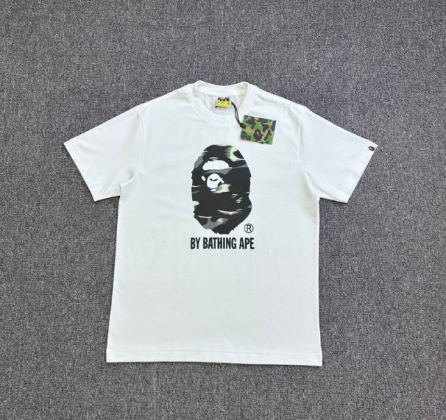 1:1 Quality Bape A Bathing 26SS T-Shirt White Black