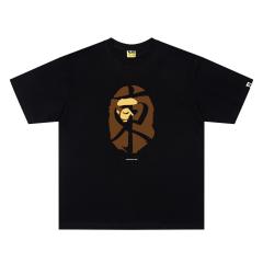 A Bathing Ape Bape East "東" Ape Head Dual Front Back Print Short Sleeve T-shirt