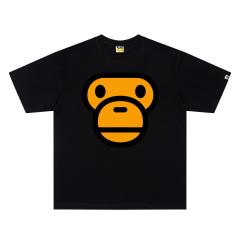 A Bathing Ape Bape Baby Milo Big Head Sleve T-shirt
