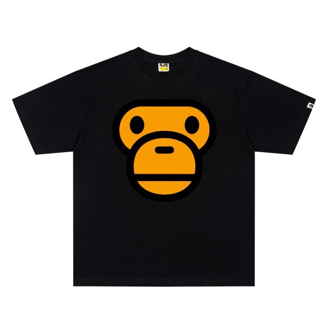 A Bathing Ape Bape Baby Milo Big Head Sleve T-shirt