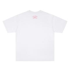 A Bathing Ape Bape Pink Cherry Blossom Camo Ape Head Front Print Short Sleeve T-shirt
