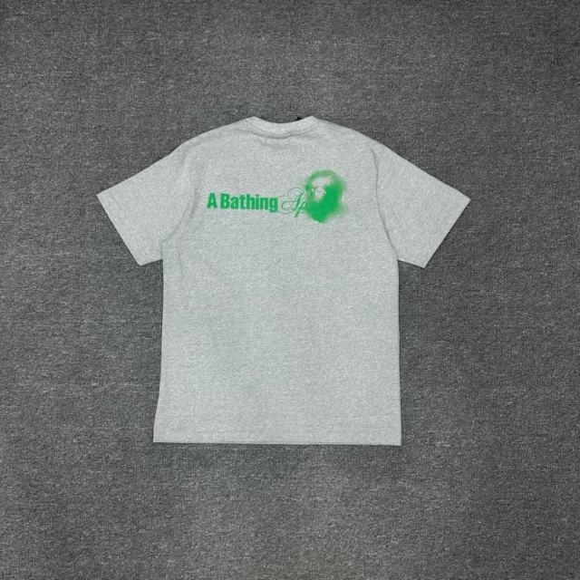 1:1 quality Bape Ape Logo Tee 2 colors