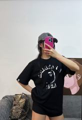 1:1 quality Bape Spray Paint Pattern Print Tee 2 colors