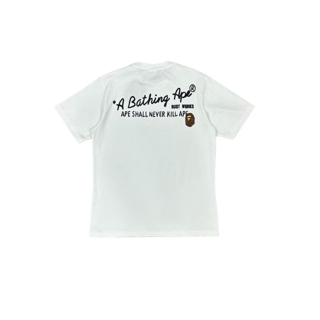 1:1 Quality Bape Back to College Series Printed Tee 2 colors