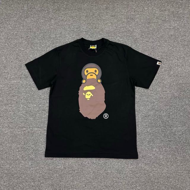1:1 Quality Bape A Bathing MiloT-Shirt Black White