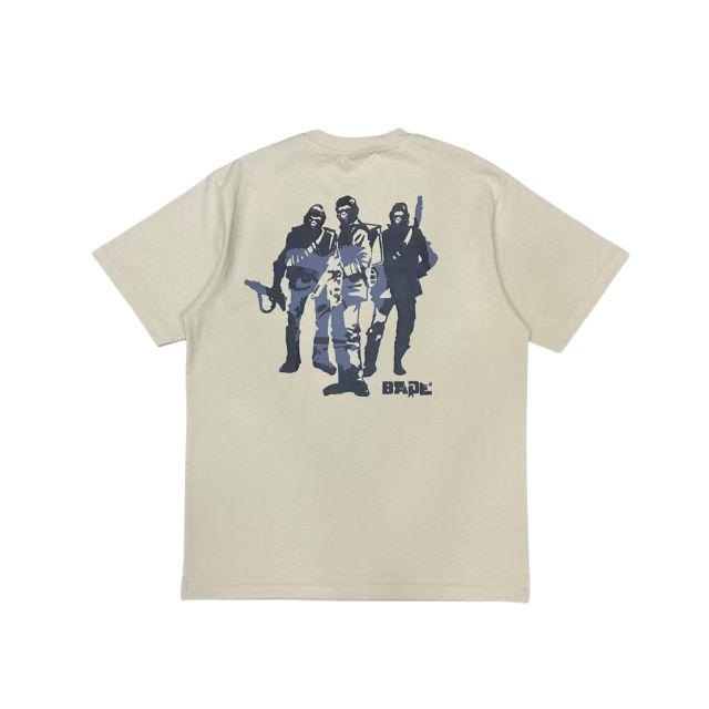 1:1 Quality Bape Ape Army Printed Tee 2 colors