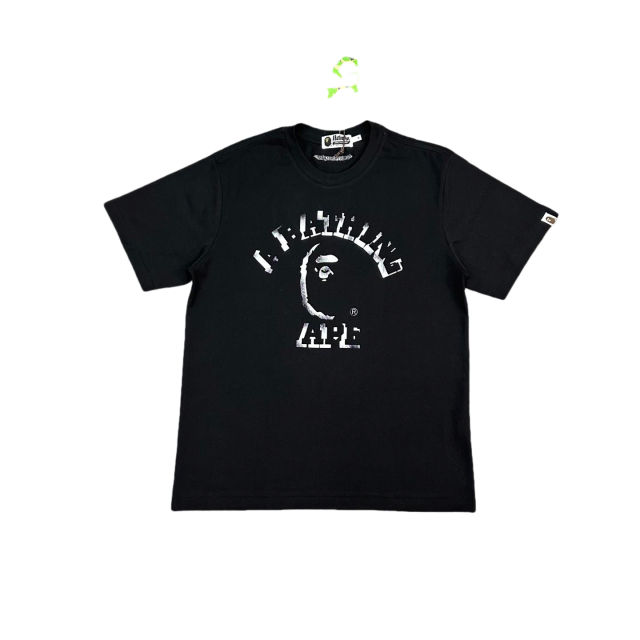 1:1 quality Bape Spray Paint Pattern Print Tee 2 colors