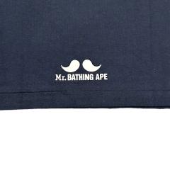 1:1 quality Bape Ape Beard Letter Print Tee 2 colors