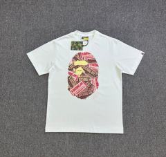 1:1 Quality Bape A Bathing 26SS Chocolate T-Shirt White Black