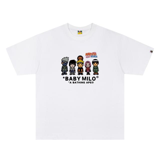 A Bathing Ape × NARUTO Naruto Shippuden Baby Milo Team T-shirt