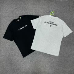 1:1 quality Bape Classic Font Tee 2 colors